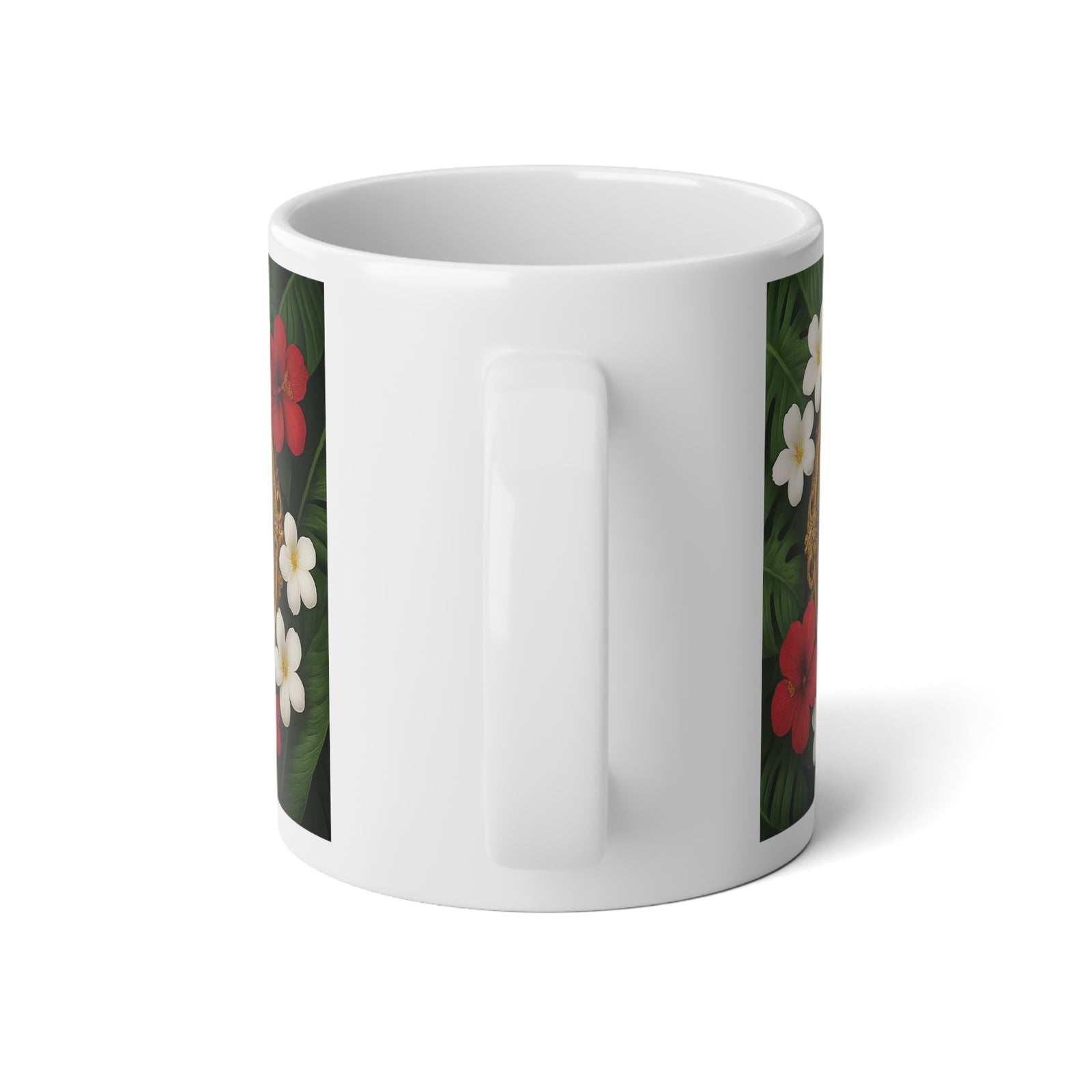 Jumbo Mug, 20oz, Song of the Angels | Tropical Coffee Cup