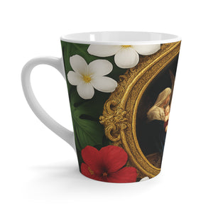 Religious Latte White Mug - Song of the Angels