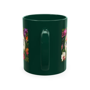 Tropical Coffee Mug, 11 oz — Ceramic Tropics Lifestyle Coffee Colorful Logo