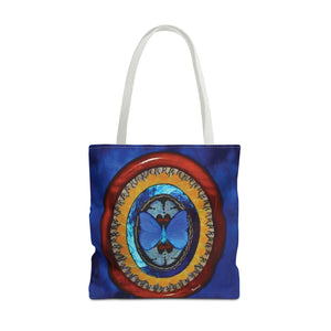 Real Oval Butterfly Wing Art Tote Bag - 3 Sizes
