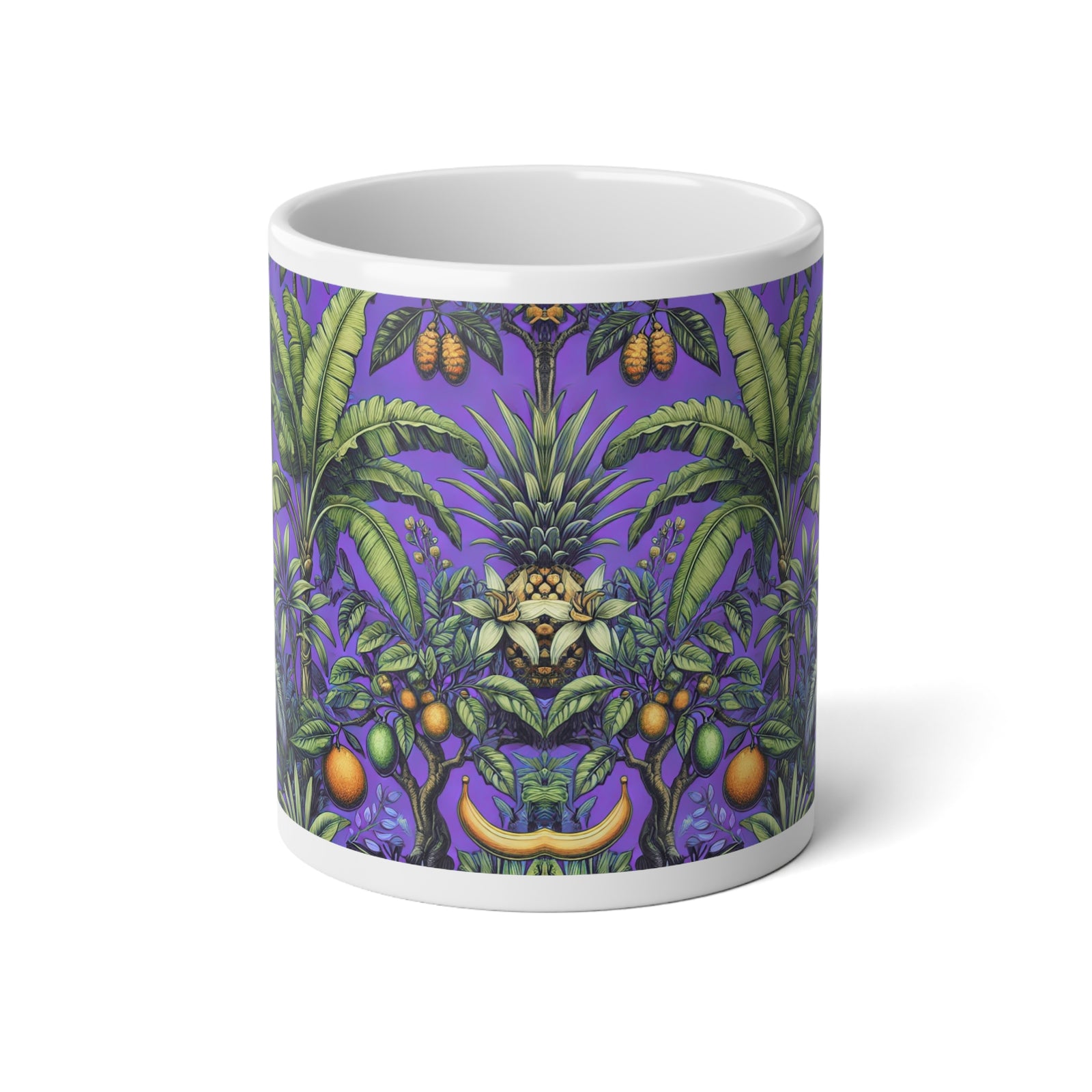Jumbo Mug, 20oz, Tropical Fruit Purple | Tropical Coffee Cup