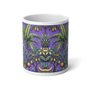 Jumbo Mug, 20oz, Tropical Fruit Purple | Tropical Coffee Cup