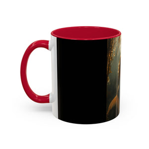 Colorful Mugs (11oz, 15oz), Three Mermaid Sisters, Black