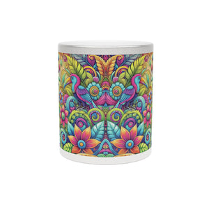 Tropical Metallic Mug, Gold or Silver - Rainforest Music
