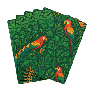 Poker Playing Cards - Parrot Family