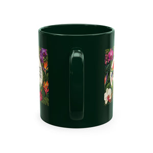 Tropical Coffee Mug, 11 oz — Ceramic Tropics Lifestyle Coffee Colorful Logo