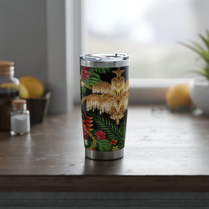 Vagabond 20oz Tumbler ~ Hollywood Regency Parrot