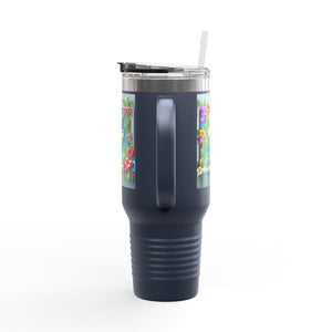 Insulated Travel Mug, 40oz / Tropical Margarita - Perfect for Outdoor Adventures