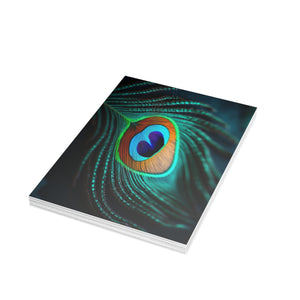 Tropical Peacock Eye Postcard Bundles (envelopes included) ~ 4 sizes