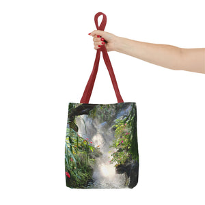 Tropical Misty Rainforest River Tote Bag - 3 Sizes