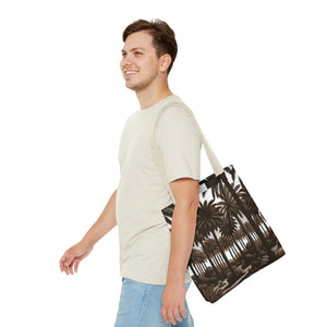 Woodcut Palms Tote Bag - 3 Sizes