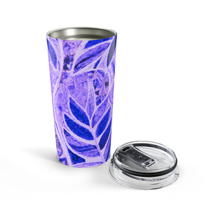 20oz Tumbler — Purple Leaf Amazon Whimsy Insulated Cup