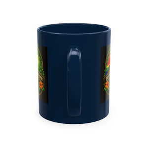 Tropical Parrot Coffee Mug — "Island Ambassador" Ceramic Cup