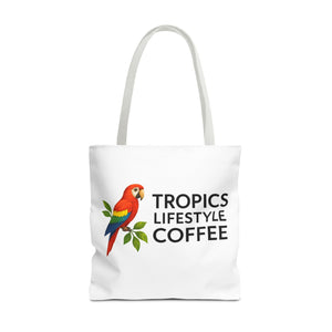 Tote Bag — Tropics Lifestyle Coffee Parrot Logo Tote