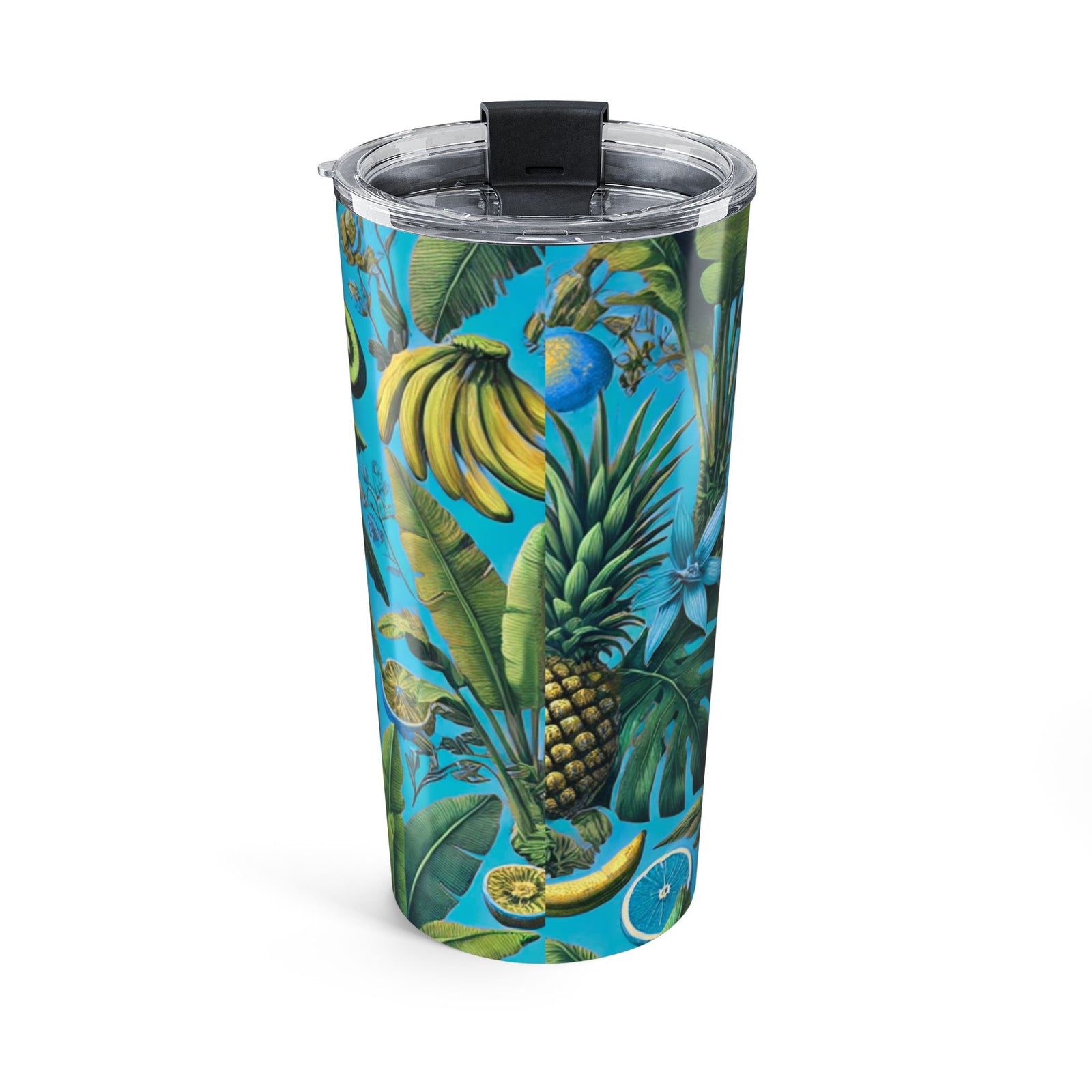 20oz Tumbler – Turquoise Palms Insulated Tropical Cup