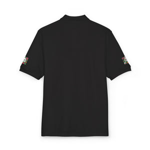‘Good Vibes’ Embroidered Polo ~ Tropics Lifestyle Coffee Logo, Many Colors