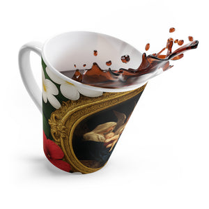 Religious Latte White Mug - Song of the Angels