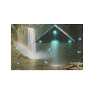 Tropical Microfiber Coffee/Tea Towel – UFO & Waterfall