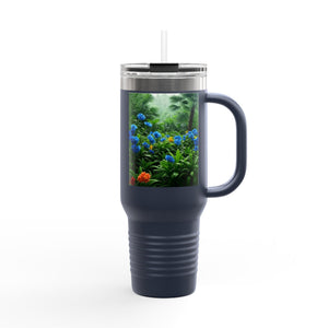40oz Insulated Travel Mug / After the Rainforest Rain