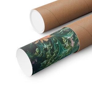 Tropical Rainforest Poster, Matte ~ Another Day in Paradise