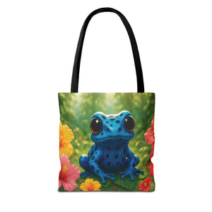 Baby Tree Frog Trio Tote Bag - 3 Sizes