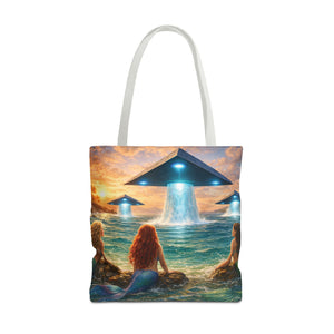 UFOs & Mermaids Tote Bag - 3 Sizes