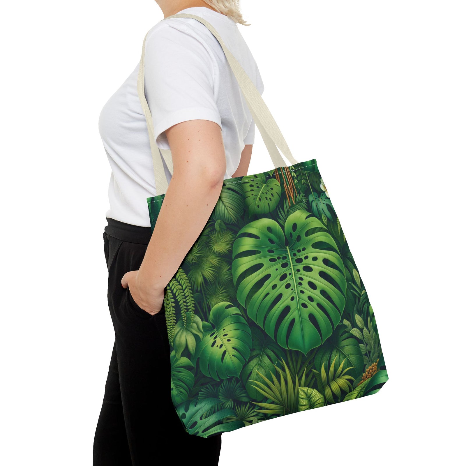 Rainforest Greenery Tote Bag - 3 Sizes