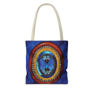 Real Oval Butterfly Wing Art Tote Bag - 3 Sizes