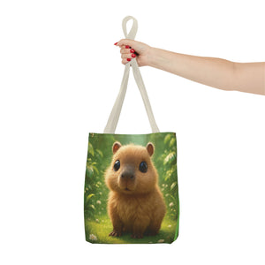 Baby Capybara Tote Bag - 3 Sizes