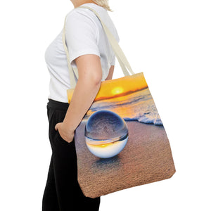 Sunset Beach Crystal Ball Tote
