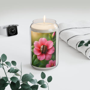 Coffee Bean Flower Scented Soy Candle — 13.75 oz Aromatherapy Candle