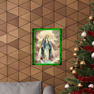 Our Lady of Grace Matte Poster — Virgin Mary Religious Wall Art
