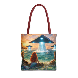 UFOs & Mermaids Tote Bag - 3 Sizes