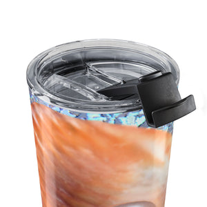 20oz Tumbler — Disco Peach Pearl Travel Cup
