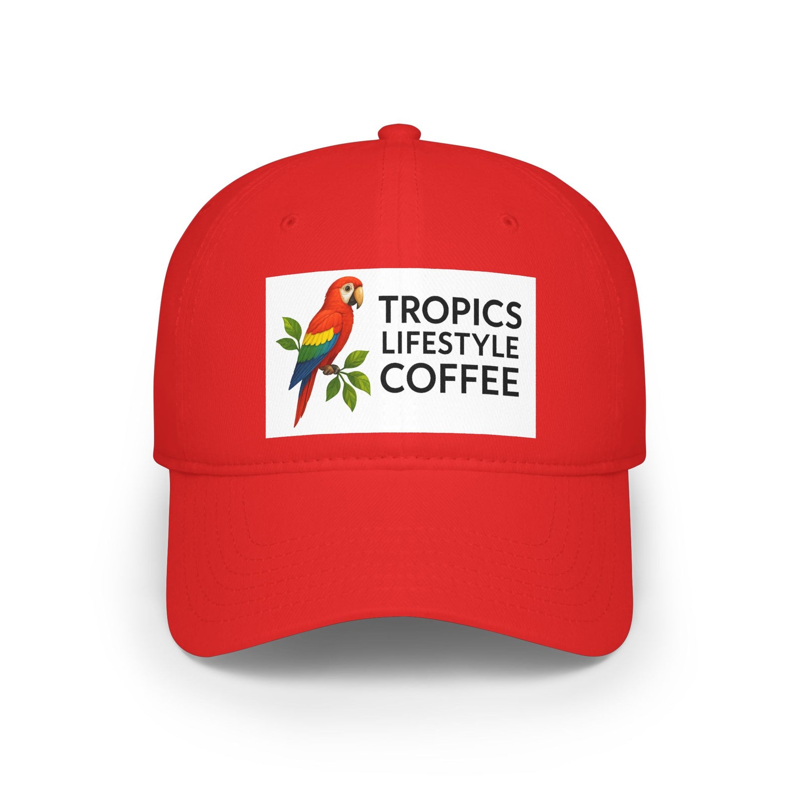 Tropics Lifestyle Coffee Cap — Parrot Logo Baseball Hat
