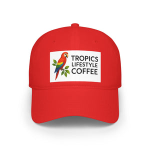 Tropics Lifestyle Coffee Cap — Parrot Logo Baseball Hat