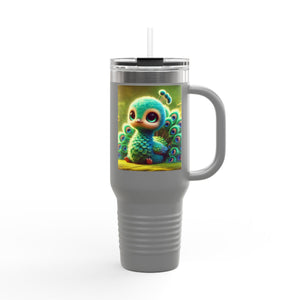 Insulated Travel Mug, 40oz / Baby Peacock - Perfect for Outdoor Adventures