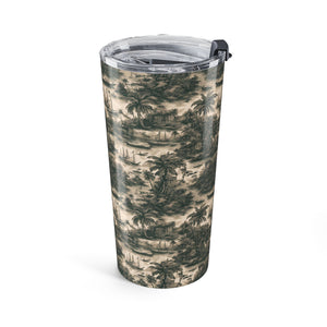 20oz Tumbler — Evergreen Travel Toile Travel Cup