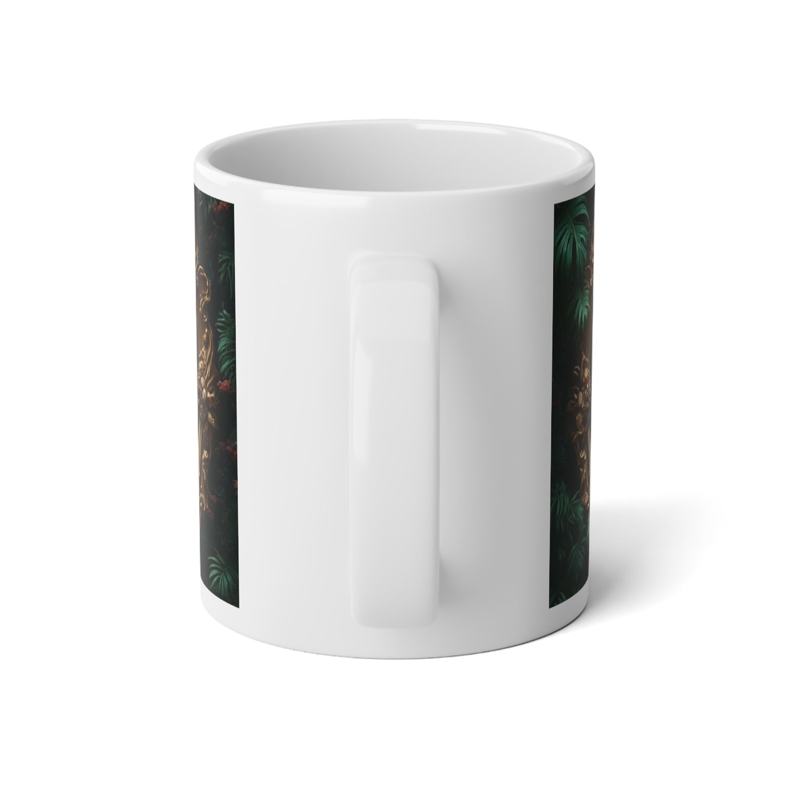 Jumbo Mug, 20oz, Mermaid Palace Aegean Sea | Tropical Coffee Cup