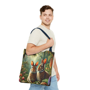 Tropical Sumatran Rabbits Tote Bag - 3 Sizes