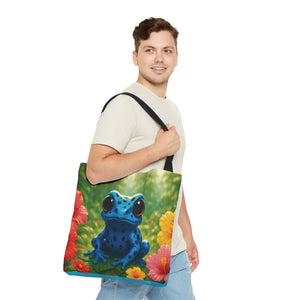 Baby Tree Frog Trio Tote Bag - 3 Sizes
