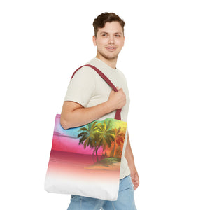 Watercolor Sunset Tote Bag - 3 Sizes