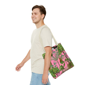 Rainforest Pinks Tote Bag - 3 Sizes