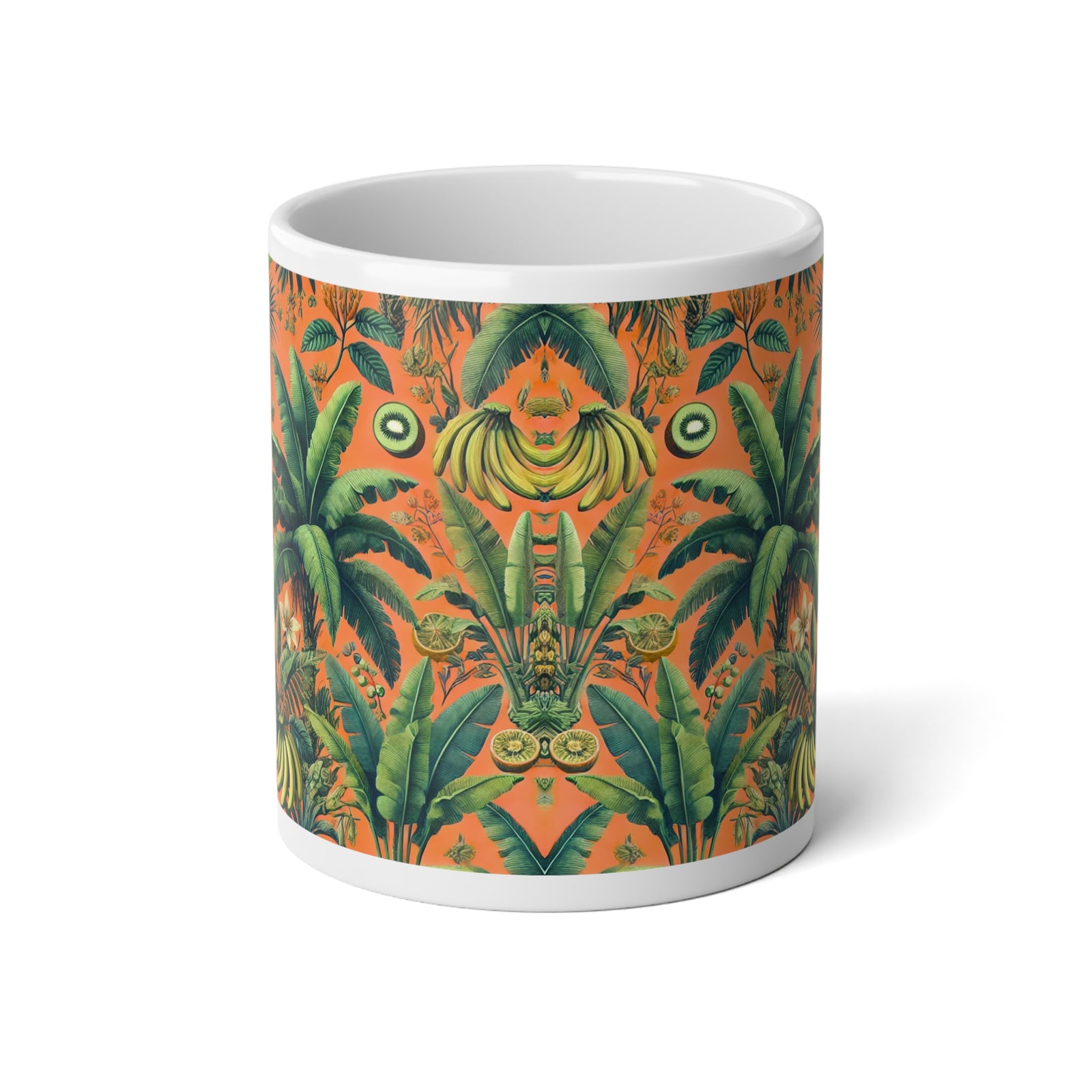 Jumbo Mug, 20oz, More Tropical Fruit Orange | Tropical Coffee Cup