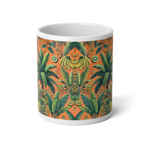 Jumbo Mug, 20oz, More Tropical Fruit Orange | Tropical Coffee Cup