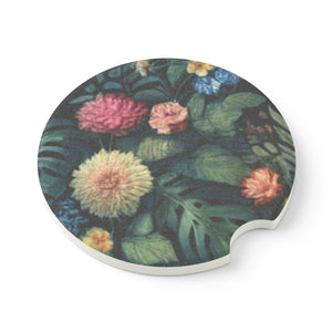 Soapstone Car Coaster - Rainforest Beauties