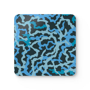 Coaster Set/4 - Coral Threads, Blue