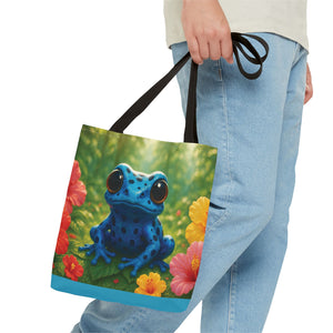 Baby Tree Frog Trio Tote Bag - 3 Sizes