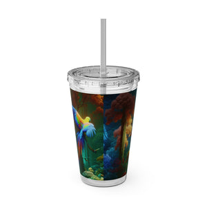 Tropical Tumbler with Straw | 16 oz: Flight School