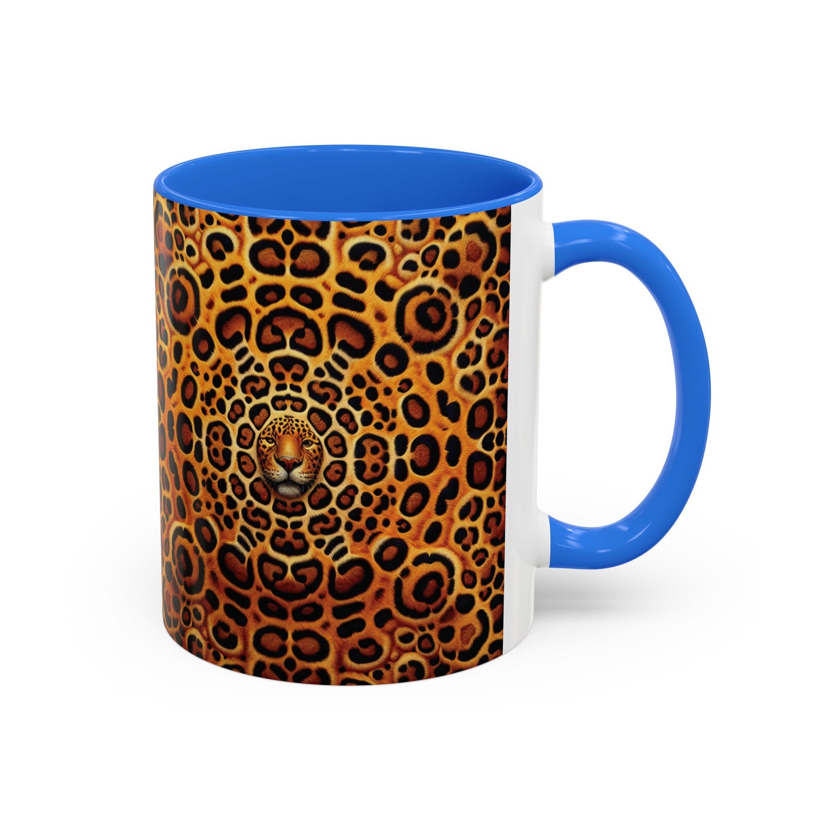 Copy of Accent Color Coffee Mug, Many Colors - 11oz & 15oz / Aqua Octopus